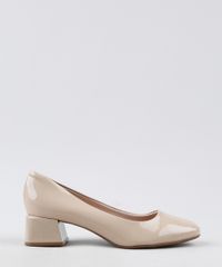 Scarpin-de-Verniz-Feminino-Beira-Rio-Conforto-Bico-Quadrado-Salto-Quadrado-Bege-Claro-9947698-Bege_Claro_2