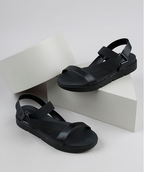 Papete-Feminina-Beira-Rio-Conforto-Tratorada-com-Elastico-Preta-9947707-Preto_1