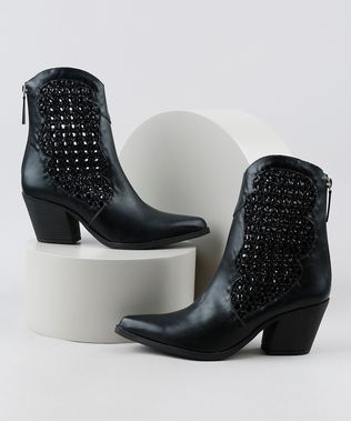 Bota-Feminina-Oneself-Country-Cano-Curto-Salto-Baixo-Tresse-Preta-9945177-Preto_1