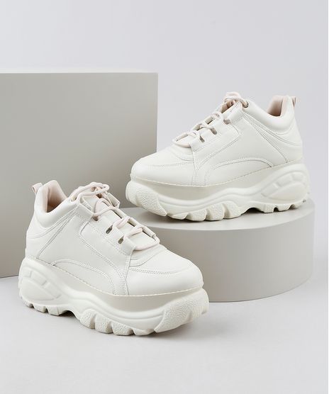 Tenis-Feminino-Oneself-Chunky-Plataforma-Bege-Claro-9949550-Bege_Claro_1