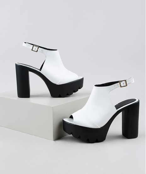 Sandal-Boot-Feminina-Oneself-Salto-Alto-Grosso-Tratorada-Branca-9949531-Branco_1