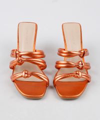 Tamanco-Feminino-Oneself-Salto-Fino-Metalizado-com-No-Laranja-9945852-Laranja_5
