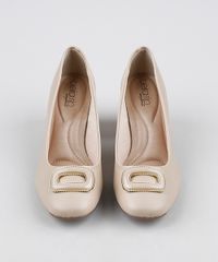 Scarpin-Feminino-Beira-Rio-Conforto-Bico-Quadrado-Salto-Grosso-com-Fivela-Bege-Claro-9947690-Bege_Claro_5