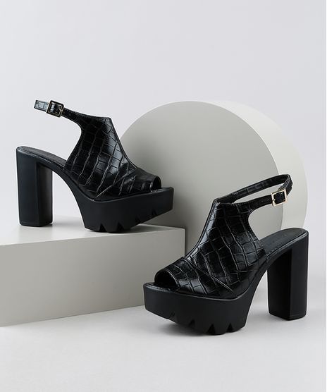 Sandal-Boot-Feminina-Oneself-Salto-Alto-Grosso-Tratorada-Texturizada-Croco-Preta-9949532-Preto_1
