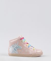 Tenis-Infantil-Molekinha-Cano-Alto-Metalizado-com-Unicornio-Holografico-e-Solado-Glitter-Rose-9949109-Rose_2