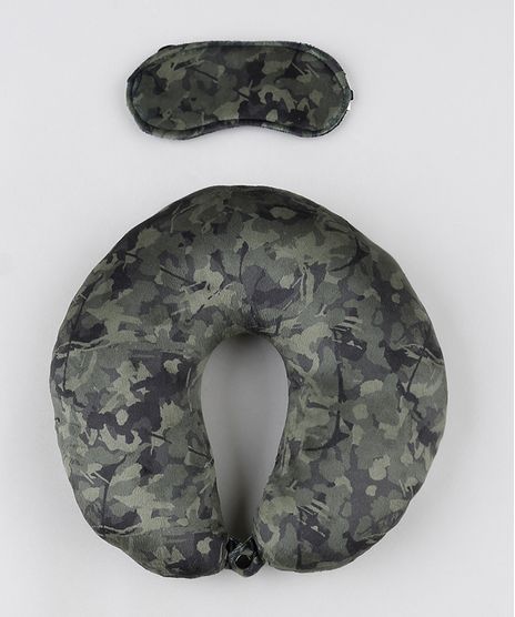 Kit-de-Apoio-de-Pescoco-Estampado-Camuflado---Tapa-Olho-Verde-Militar-9948842-Verde_Militar_1