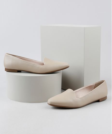 Sapatilha-Feminina-Beira-Rio-Conforto-Bico-Fino-Bege-9947688-Bege_1