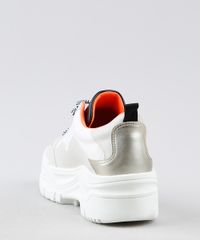 Tenis-Feminino-Oneself-Chunky-Sneaker-Plataforma-com-Recortes-Branco-9948130-Branco_4