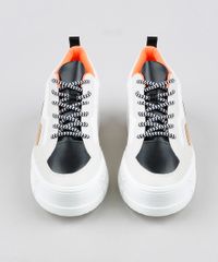 Tenis-Feminino-Oneself-Chunky-Sneaker-Plataforma-com-Recortes-Branco-9948130-Branco_5