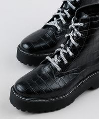 Bota-Coturno-Feminina-Oneself-Cano-Curto-Tratorada-Texturizada-Croco-Preta-9948196-Preto_3