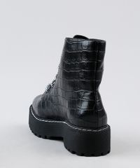 Bota-Coturno-Feminina-Oneself-Cano-Curto-Tratorada-Texturizada-Croco-Preta-9948196-Preto_4