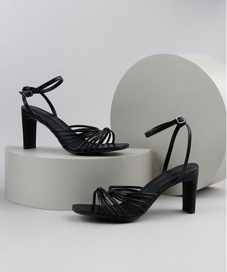 Sandalia-Feminina-Oneself-Salto-Grosso-Medio-com-Tiras-Preta-9945823-Preto_1