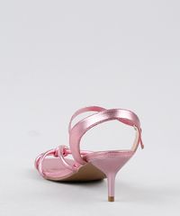 Sandalia-Feminina-Oneself-Salto-Medio-Fino-Metalizada-com-Tiras-Rosa-9945842-Rosa_4