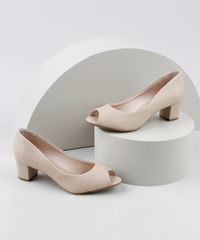 Scarpin-Feminino-Beira-Rio-Conforto-Peep-Toe-Salto-Baixo-Grosso-Bege-Claro-9947699-Bege_Claro_1
