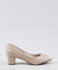Scarpin-Feminino-Beira-Rio-Conforto-Peep-Toe-Salto-Baixo-Grosso-Bege-Claro-9947699-Bege_Claro_2