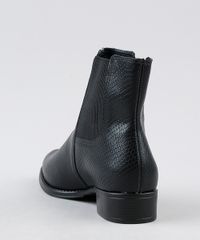 Bota-Feminina-Beira-Rio-Chelsea-Cano-Curto-Salto-Baixo-Texturizada-Cobra-Preta-9947710-Preto_4