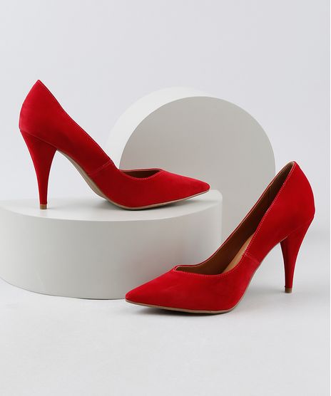 Scarpin-Feminino-Oneself-Bico-Fino-Salto-Fino-Vermelho-9949541-Vermelho_1