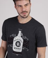 Camiseta-Masculina--Wild-Chief-Whiskey--Manga-Curta-Gola-Careca-Cinza-Mescla-Escuro-9869672-Cinza_Mescla_Escuro_5