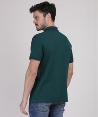 Polo-Masculina-Basica-Comfort-em-Piquet-Manga-Curta-Verde-Escuro-9536088-Verde_Escuro_2