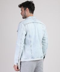 Jaqueta-Jeans-Masculina-Trucker-com-Rasgos-Azul-Claro-9769761-Azul_Claro_2 Jaqueta-Jeans-Masculina-Trucker-com-Rasgos-Azul-Claro-9769761-Azul_Claro_2