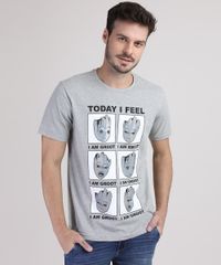 Camiseta-Masculina-Groot-Guardioes-da-Galaxia-Manga-Curta-Gola-Careca-Cinza-Mescla-9942209-Cinza_Mescla_1