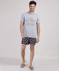 Pijama-Masculino-Pipoca-Manga-Curta--Cinza-Mescla-9909824-Cinza_Mescla_3