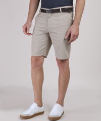 Bermuda-Masculina-Chino-com-Cinto-Bege-Claro-9884149-Bege_Claro_1