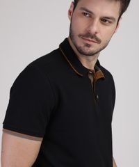 Polo-de-Piquet-Masculina-Comfort-com-Suede-Manga-Curta-Preta-9869038-Preto_4