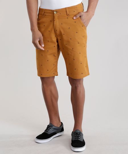 Bermuda-Slim-Estampada-Caramelo-8717710-Caramelo_1 Bermuda-Slim-Estampada-Caramelo-8717710-Caramelo_1