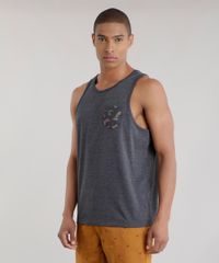 Regata-com-Bolso-Estampado-Cinza-Mescla-Escuro-8683943-Cinza_Mescla_Escuro_1
