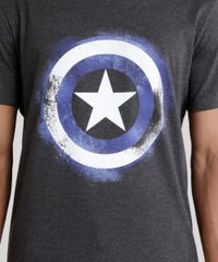 Camiseta-Capitao-America-Cinza-Mescla-Escuro-8644266-Cinza_Mescla_Escuro_4