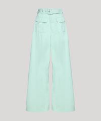 Calca-de-Sarja-Feminina-Mindset-Pantalona-Cintura-Super-Alta-com-Bolsos-e-Cinto-Verde-Claro-9949388-Verde_Claro_1