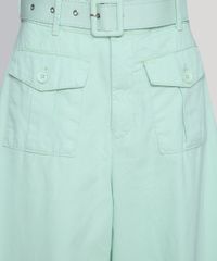 Calca-de-Sarja-Feminina-Mindset-Pantalona-Cintura-Super-Alta-com-Bolsos-e-Cinto-Verde-Claro-9949388-Verde_Claro_3