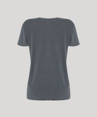T-Shirt-Feminina-Mindset-Planeta-Terra--Keep-Walking--Manga-Curta-Decote-Redondo-Chumbo-9950423-Chumbo_2