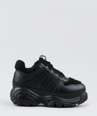 Tenis-Feminino-Oneself-Chunky-com-Pelo-Preto-9943078-Preto_2