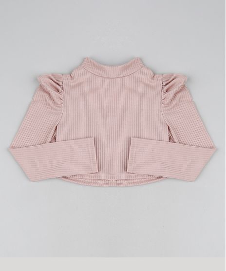 Blusa-Infantil-Canelada-Manga-Longa-Bufante-Gola-Alta-Rose-9944782-Rose_1