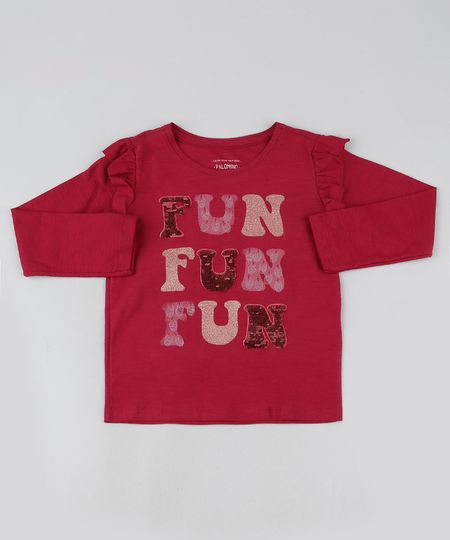 Blusa-Infantil-Com-Texto-e-Paete-Manga-Longa-com-Babado-Decote-Redondo-Vinho-9912440-Vinho_1 Blusa-Infantil-Com-Texto-e-Paete-Manga-Longa-com-Babado-Decote-Redondo-Vinho-9912440-Vinho_1