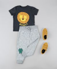 Calca-de-Moletom-Infantil-Saruel-com-Joelheira-de-Elefante-Cinza-Mescla-9946172-Cinza_Mescla_3