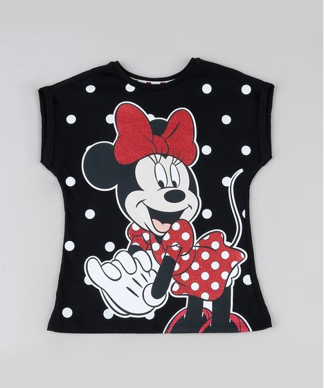 blusa da minnie c&a