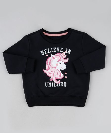 Blusao-de-Moletom-Infantil-Unicornio-Preto-9887634-Preto_1