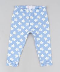 Calca-Legging-Infantil-Floral--com-Laco-na-Barra-Azul-Claro-9942213-Azul_Claro_1