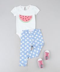 Calca-Legging-Infantil-Floral--com-Laco-na-Barra-Azul-Claro-9942213-Azul_Claro_3
