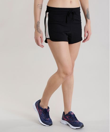 Short-em-Moletom-Ace-com-Recorte-Metalizado-Preto-8710242-Preto_1