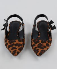 Sapatilha-Feminina-Bico-Fino-Oneself-Aberta-Estampa-de-Oncinha-Bege-9948216-Bege_5