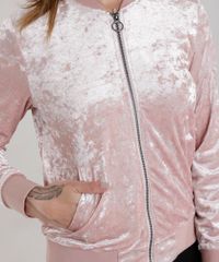 Jaqueta-Bomber-em-Veludo-Molhado-Rose-8577912-Rose_4