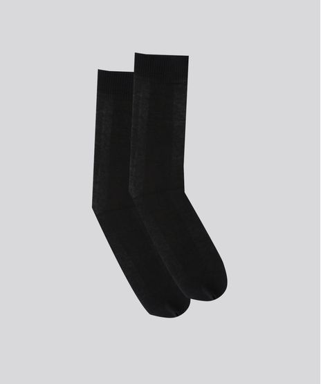 Kit-de-2-Meias-Preto-8727355-Preto_1