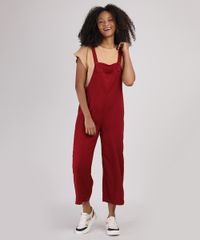Macacao-Feminino-Pantacourt-com-Bolso-Vermelho-Escuro-9950897-Vermelho_Escuro_1
