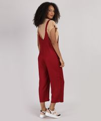 Macacao-Feminino-Pantacourt-com-Bolso-Vermelho-Escuro-9950897-Vermelho_Escuro_2