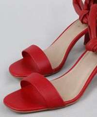 Sandalia-Feminina-Oneself-Salto-Baixo-Grosso-com-Tira-para-Amarrar-Vermelha-9948045-Vermelho_3