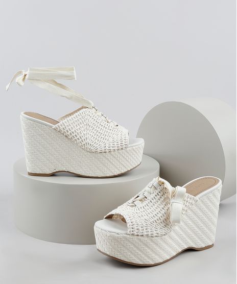 Sandalia-Feminina-Oneself-Plataforma-em-Tresse-com-Tira-para-Amarrar-Off-White-9948224-Off_White_1